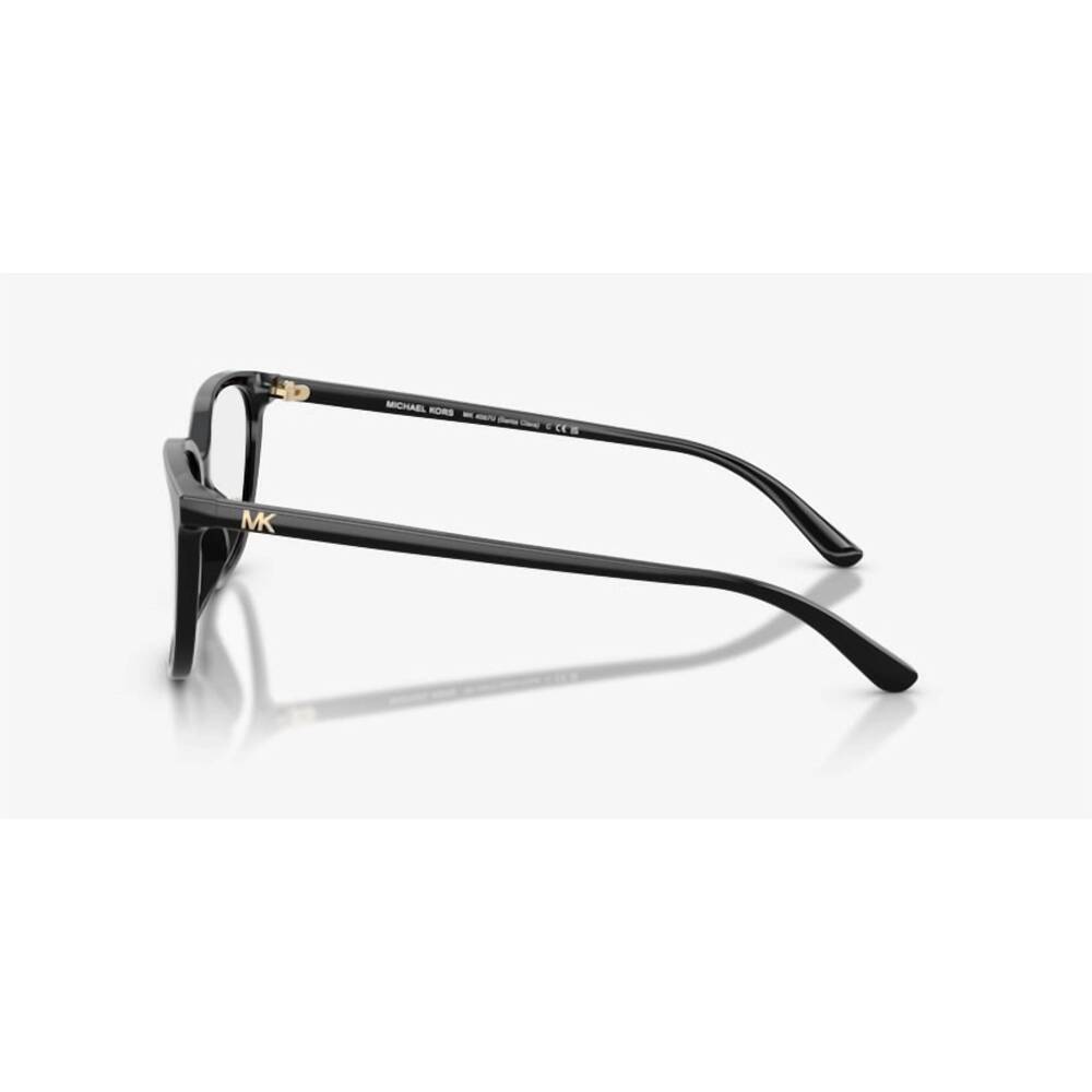 NEW MICHAEL KORS women's santa clara eyeglasses frame in black - Picture 3 of 5
